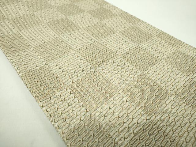 平和屋着物●両面　全通柄袋帯　唐織　日本美術名宝　飛鶴文　木立　正絹　逸品　DABD1786ps