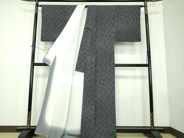 平和屋着物●重要無形文化財　人間国宝　中村勇二郎　江戸小紋　国宝平等院雲中供養菩薩像五十二　正絹　逸品　DABD1831ps