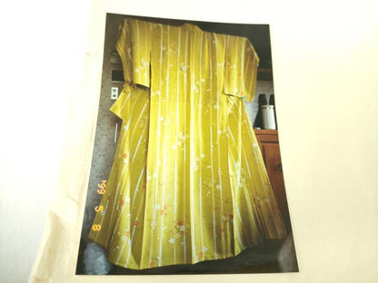 平和屋着物▽銀座 志ま亀 訪問着 単衣 松竹梅 たとう紙付き 正絹 逸品 DABD1840ps