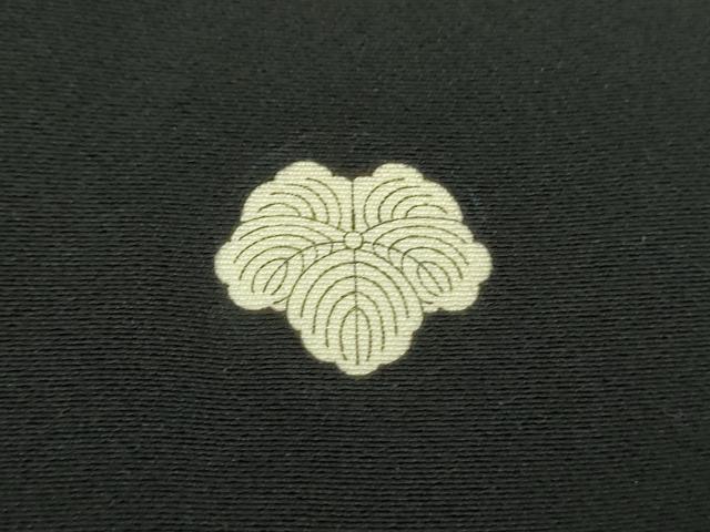 平和屋着物●本加賀友禅作家　木村喜博　黒留袖　飾花鳥文　正絹　逸品　DABD1842ps