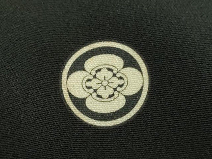 平和屋着物●本加賀友禅作家　矢田博　黒留袖　花籠文　正絹　逸品　DABD1848ps