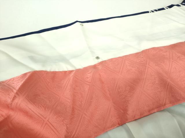 平和屋着物●和染紅型　栗山紅型　栗山吉三郎　振袖　舞蝶花文　金彩　正絹　逸品　DABD1852ps