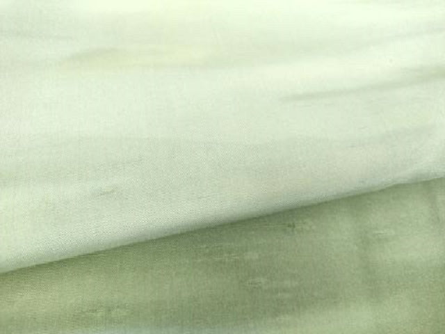 平和屋着物●石川県指定無形文化財　牛首紬　白山工房　手織り　訪問着　霞文　正絹　逸品　DABD1854ps