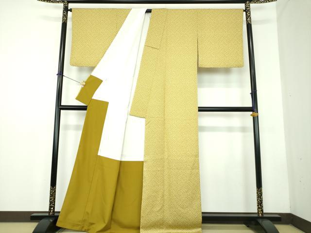 平和屋着物●小紋　サイコロ　洗える着物　DABD1857ps