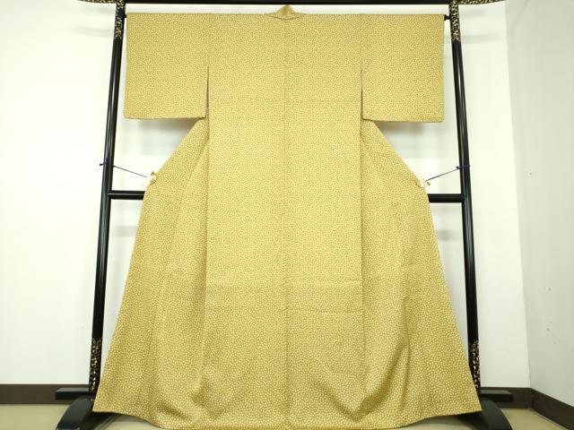 平和屋着物●小紋　サイコロ　洗える着物　DABD1857ps