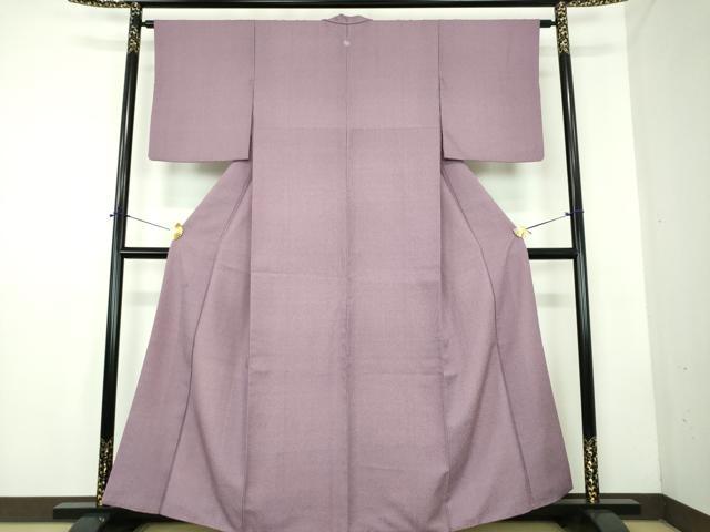 平和屋着物●江戸小紋　角通し　洗える着物　DABD1865ps