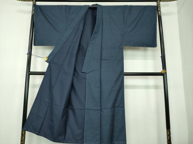 平和屋着物●男性　本場大島紬　アンサンブル　キングサイズ　長羽織　100亀甲　総詰め　正絹　逸品　未使用　DABD1874ps