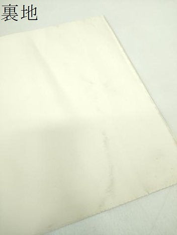 平和屋本店●西陣 長嶋成織物 ながしま帯 本加賀友禅作家 東藤岳 太鼓柄袋帯 松鶴 瀞銀錦 色紙・証紙・共箱付き 正絹 逸品 DABD1879ps