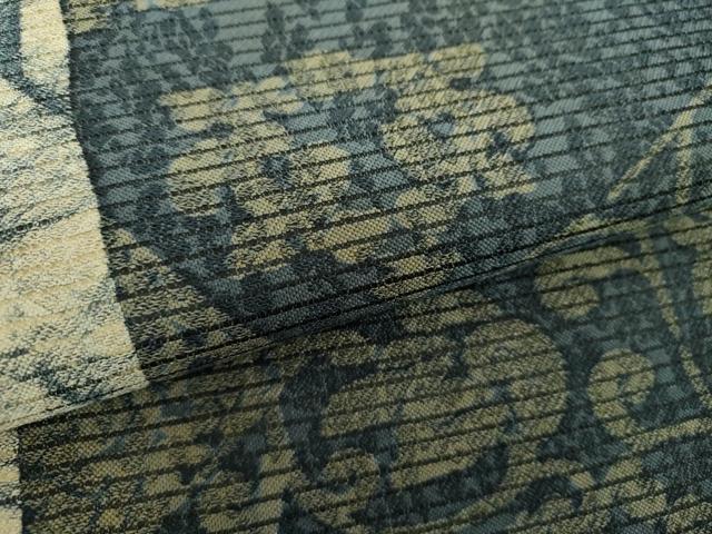平和屋着物●両面　全通柄袋帯　正倉院花間道　やまと誂製　正絹　逸品　DABD1888ps