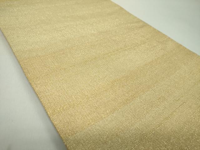 平和屋着物●桝屋高尾　ねん金綴錦　全通柄袋帯　段霞文　金糸　正絹　逸品　DABD1941ps