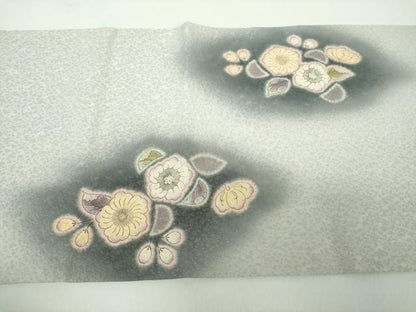 平和屋着物●太鼓柄袋帯　作家物　絞り　辻が花　金通し地　正絹　逸品　DABD1944ps