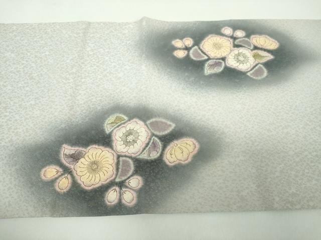 平和屋着物●太鼓柄袋帯　作家物　絞り　辻が花　金通し地　正絹　逸品　DABD1944ps