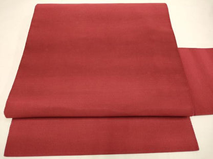 平和屋着物●爪掻き本綴れ　八寸名古屋帯　霞文　正絹　逸品　DABD2115du
