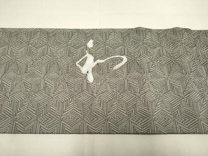 平和屋着物●九寸名古屋帯　手描き　月　兎　金彩　正絹　逸品　DABD2189du