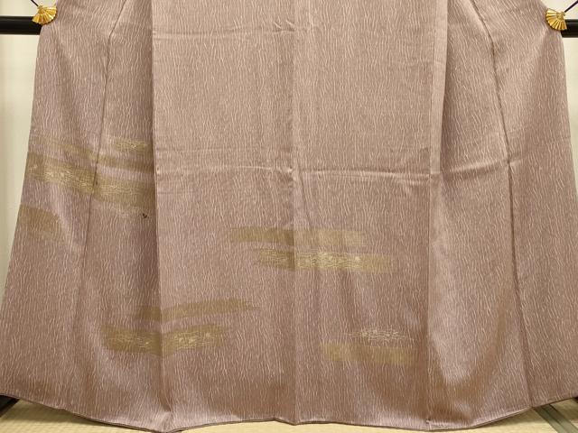 平和屋着物■訪問着 刺繍 吹き寄せ文 金彩 正絹 逸品 DABD2273du