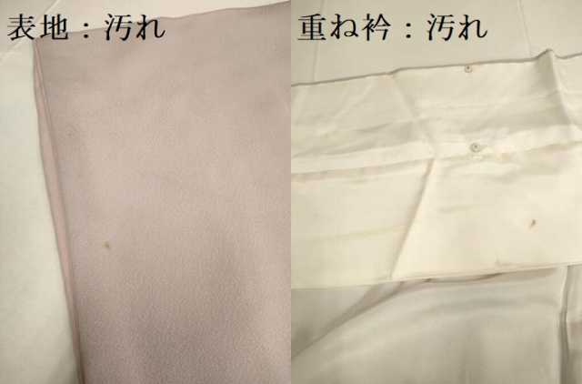平和屋着物■訪問着 刺繍 流水飛鶴文 金銀彩 正絹 逸品 DABD2278du