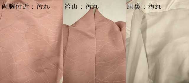 平和屋着物■上質な色無地 芝草地紋 蘇芳香色 高島屋扱い 正絹 逸品 DABD2300du