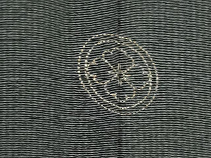 平和屋着物■訪問着 刺繍 草花文 暈し染め 正絹 逸品 DABD2303du