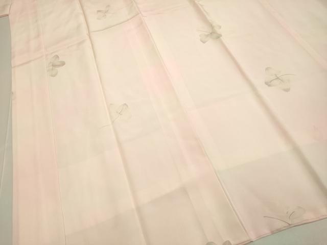 平和屋着物■長襦袢 袷 半衿刺繍 流水花文 暈し染め 正絹 逸品 DABD2313du