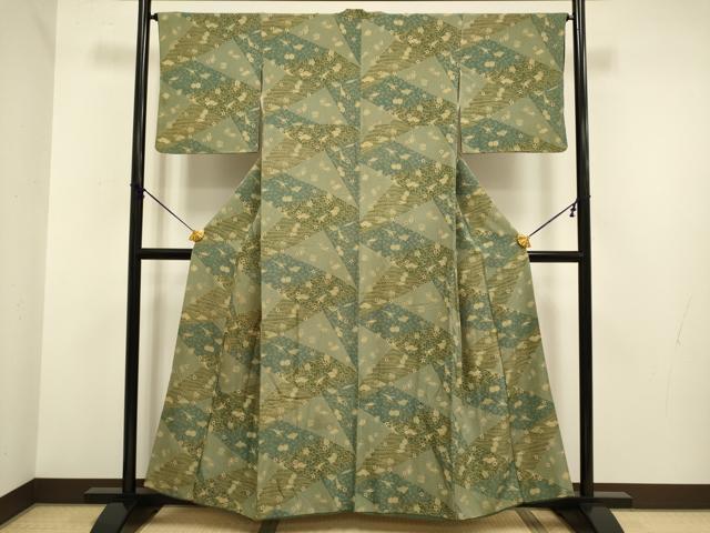 平和屋着物■上質な小紋 宝尽くし 正絹 逸品 DABD2358du