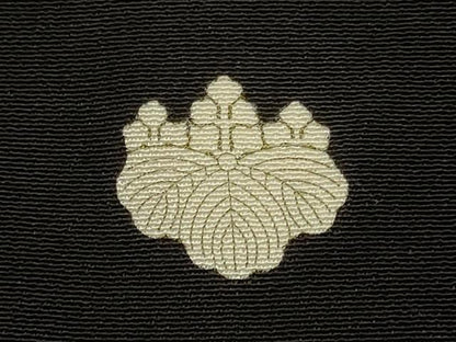 平和屋着物■豪華黒留袖 駒刺繍 立波飛鶴文 金彩 正絹 逸品 DABD2361du
