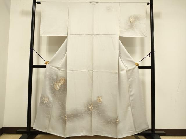 平和屋着物■訪問着 仕覆花文 暈し染め 金彩 正絹 逸品 DABD2374du