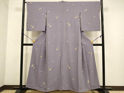 平和屋着物■上質な小紋 源氏香 金彩 鈴乃屋扱い 正絹 逸品 DABD2389du