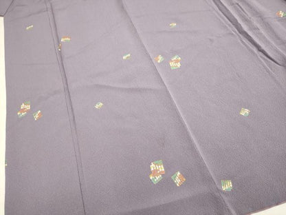 平和屋着物■上質な小紋 源氏香 金彩 鈴乃屋扱い 正絹 逸品 DABD2389du