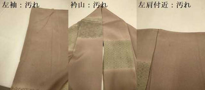 平和屋着物■上質な小紋 吉祥文 正絹 逸品 DABD2491du