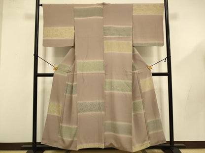 平和屋着物■上質な小紋 吉祥文 正絹 逸品 DABD2491du