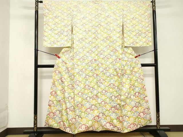 平和屋着物■本場染大島紬 花尽くし 正絹 逸品 DABD2521cd