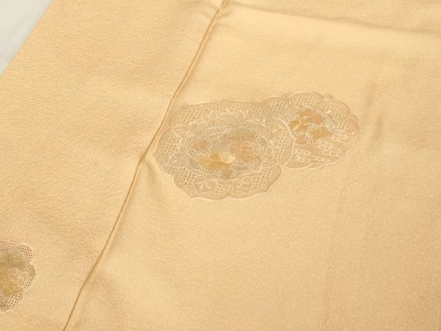 平和屋着物■中国三大刺繍　スワトウ刺繍　汕頭刺繍　総刺繍　訪問着　花丸文　正絹　逸品　DABD2555cd