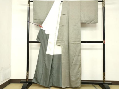 平和屋着物■江戸小紋 鮫小紋柄 正絹 逸品 DABD2574cd