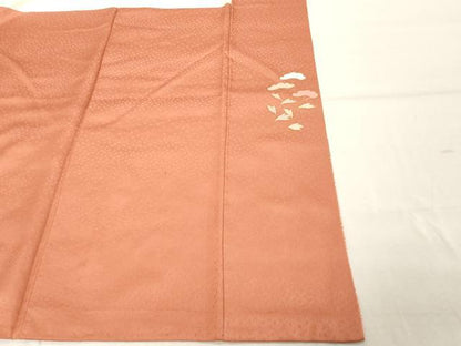 平和屋着物■訪問着 草花文 暈し染め たたき染め 金彩 正絹 逸品 DABD2588cd