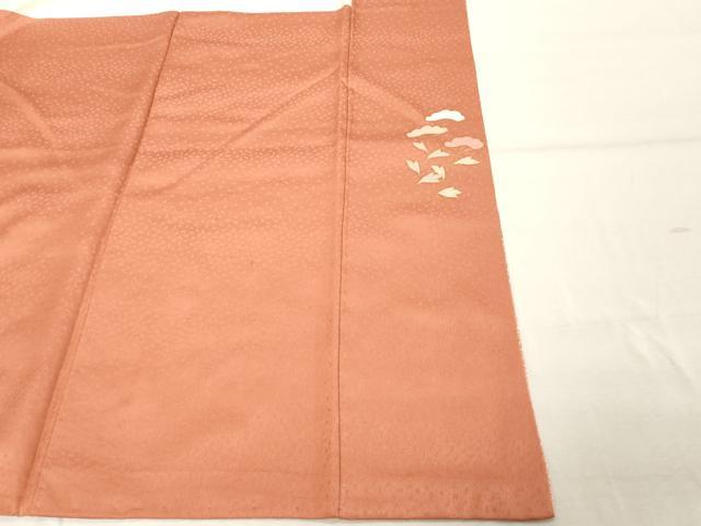 平和屋着物■訪問着 草花文 暈し染め たたき染め 金彩 正絹 逸品 DABD2588cd