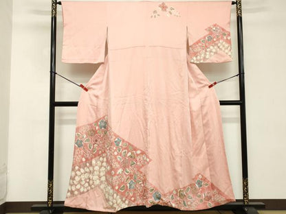 平和屋着物■訪問着 絞り 辻が花 正絹 逸品 DABD2592cd