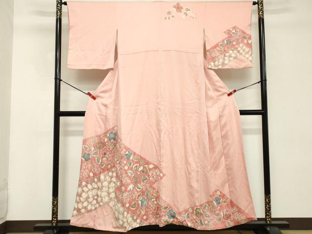 平和屋着物■訪問着 絞り 辻が花 正絹 逸品 DABD2592cd