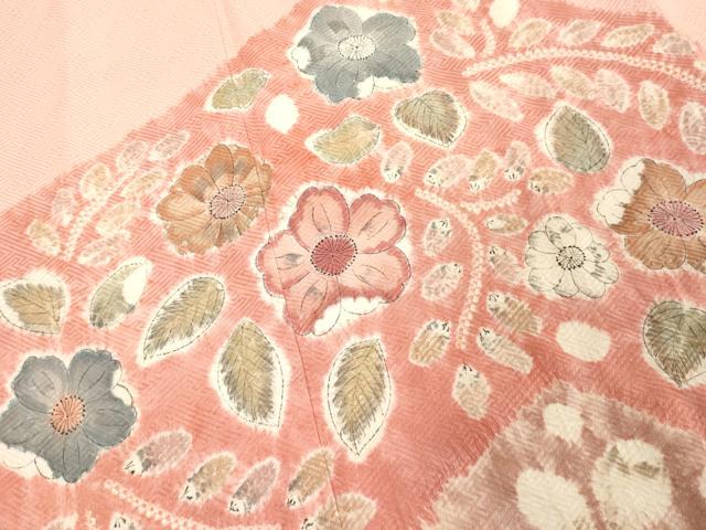 平和屋着物■訪問着 絞り 辻が花 正絹 逸品 DABD2592cd