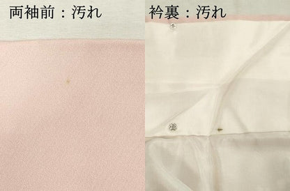 平和屋着物■訪問着 流水花鳥文 暈し染め 正絹 逸品 DABD2593cd