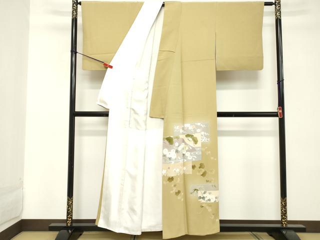 平和屋着物■豪華色留袖 駒刺繍 浜松文 正絹 逸品 DABD2595cd