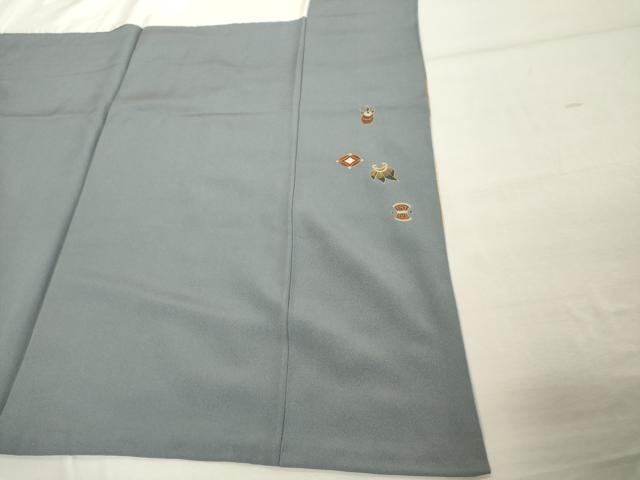 平和屋着物■豪華色留袖　駒刺繍　宝尽くし文　暈し染め　金彩　正絹　逸品　DABD2598cd