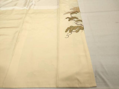 平和屋着物■豪華色留袖　浜松文　暈し染め　金銀彩　正絹　逸品　DABD2601cd