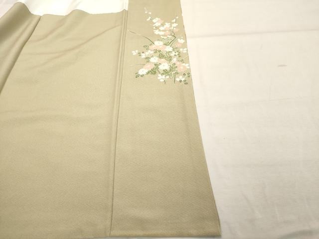 平和屋着物■豪華色留袖　風景文　金閣寺　暈し染め　金彩　正絹　逸品　DABD2646cd