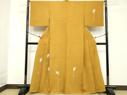 平和屋着物■訪問着 総刺繍 枝花文 正絹 逸品 DABD2665cd