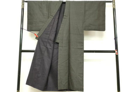 平和屋着物■男性 紬 アンサンブル 100亀甲 総詰め 正絹 逸品 DABD2750cd
