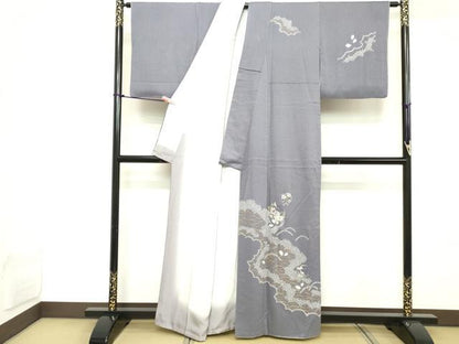 平和屋着物■訪問着 絞り 花丸文 金彩 正絹 逸品 DABD2791cd