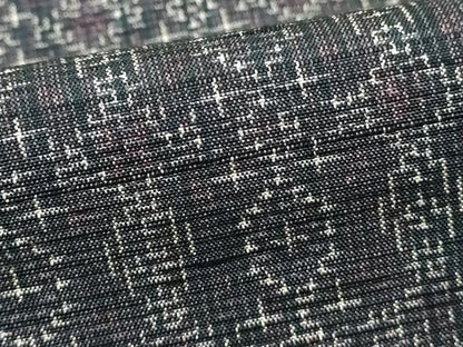 平和屋着物■上質な紬　抽象文様　正絹　逸品　DABD2832cd