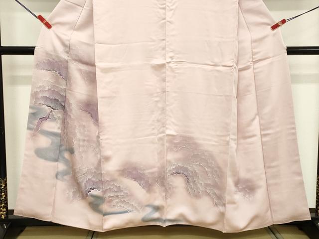 平和屋着物■訪問着 浜松文 暈し染め 正絹 逸品 DABD2839cd