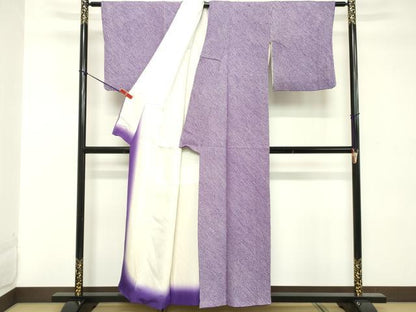 平和屋着物■大変加工の良い総絞り小紋 正絹 逸品 DABD2936cd