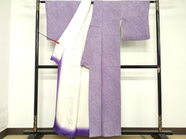 平和屋着物■大変加工の良い総絞り小紋 正絹 逸品 DABD2936cd